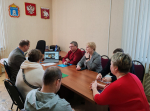 Сегодня в здании администрации Никифоровского муниципального округа, в режиме видеоконференцсвязи, прием граждан провел Александр Алексеевич Филатов, и.о. министра градостроительства и архитектуры Тамбовской области, главный архитектор региона.