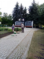 На территории Никифоровского муниципального округа продолжается благоустройство территорий.